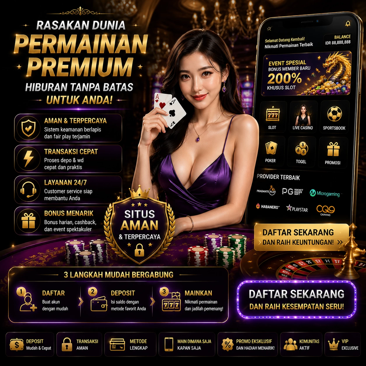 Tampilan Utama Game